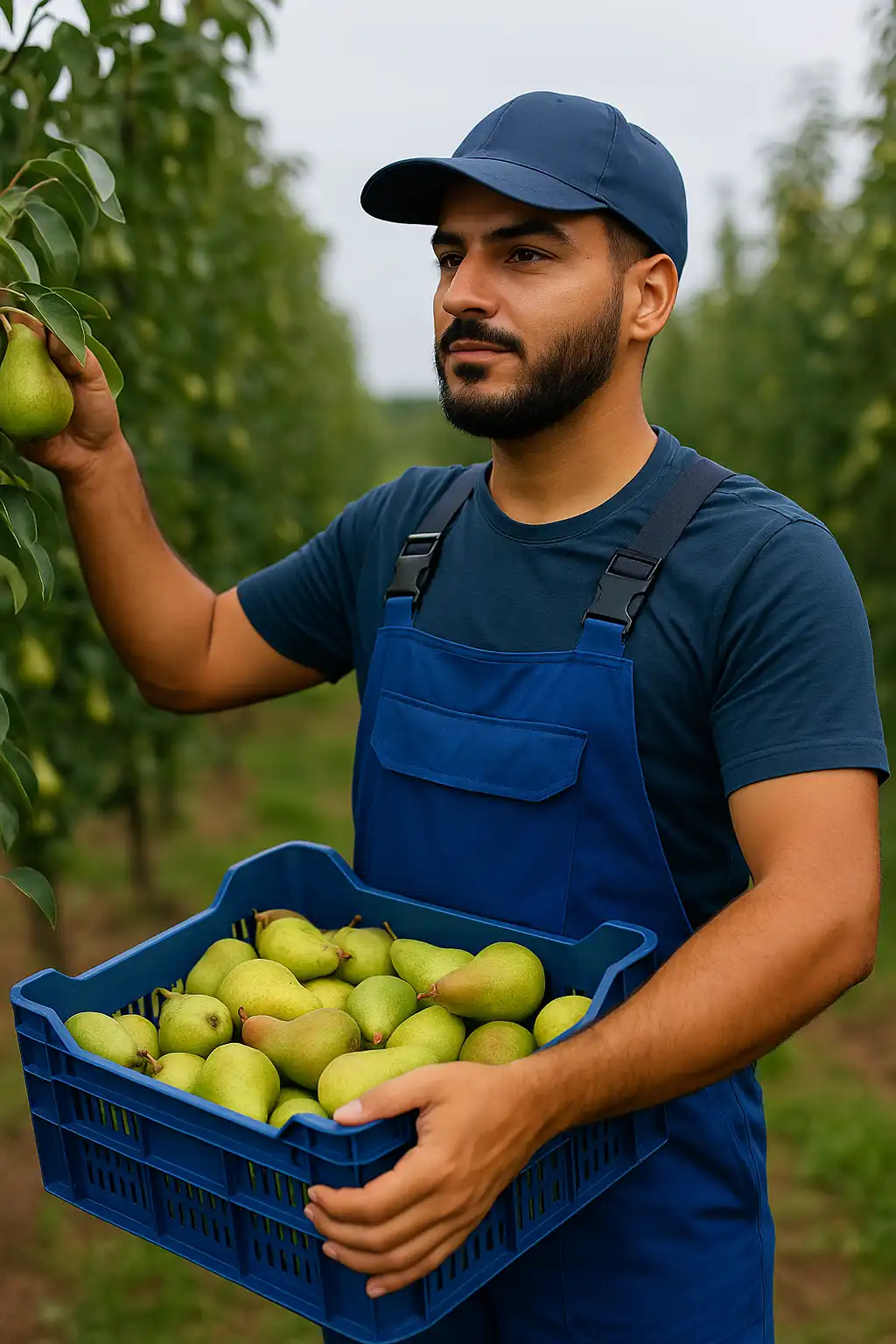 Fornitura di operai stagionali per raccolta frutta e verdura.