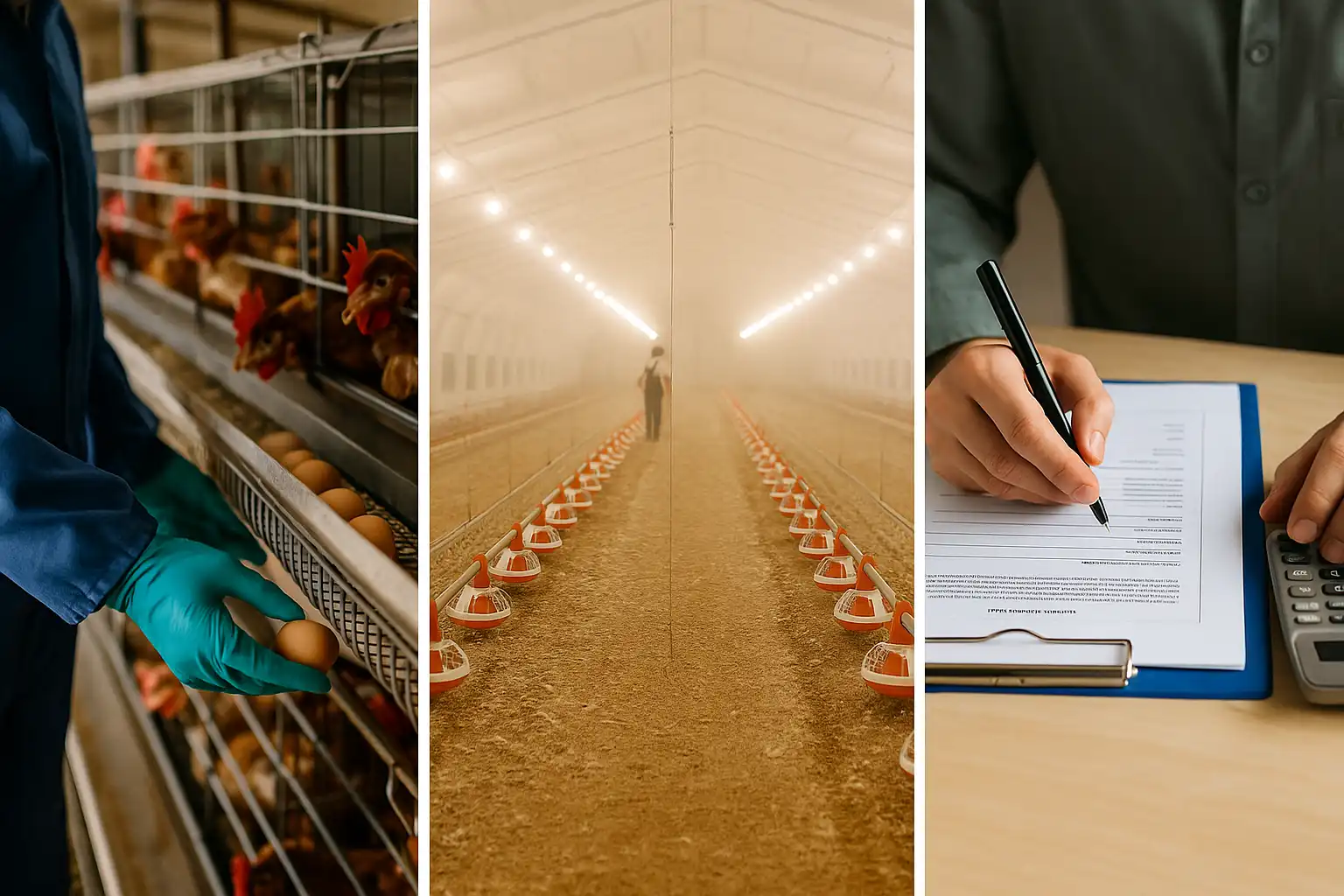 raccolta, operatività in allevamento, gestione amministrativa.