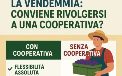 Assunzione operai per la vendemmia: conviene rivolgersi a una cooperativa?